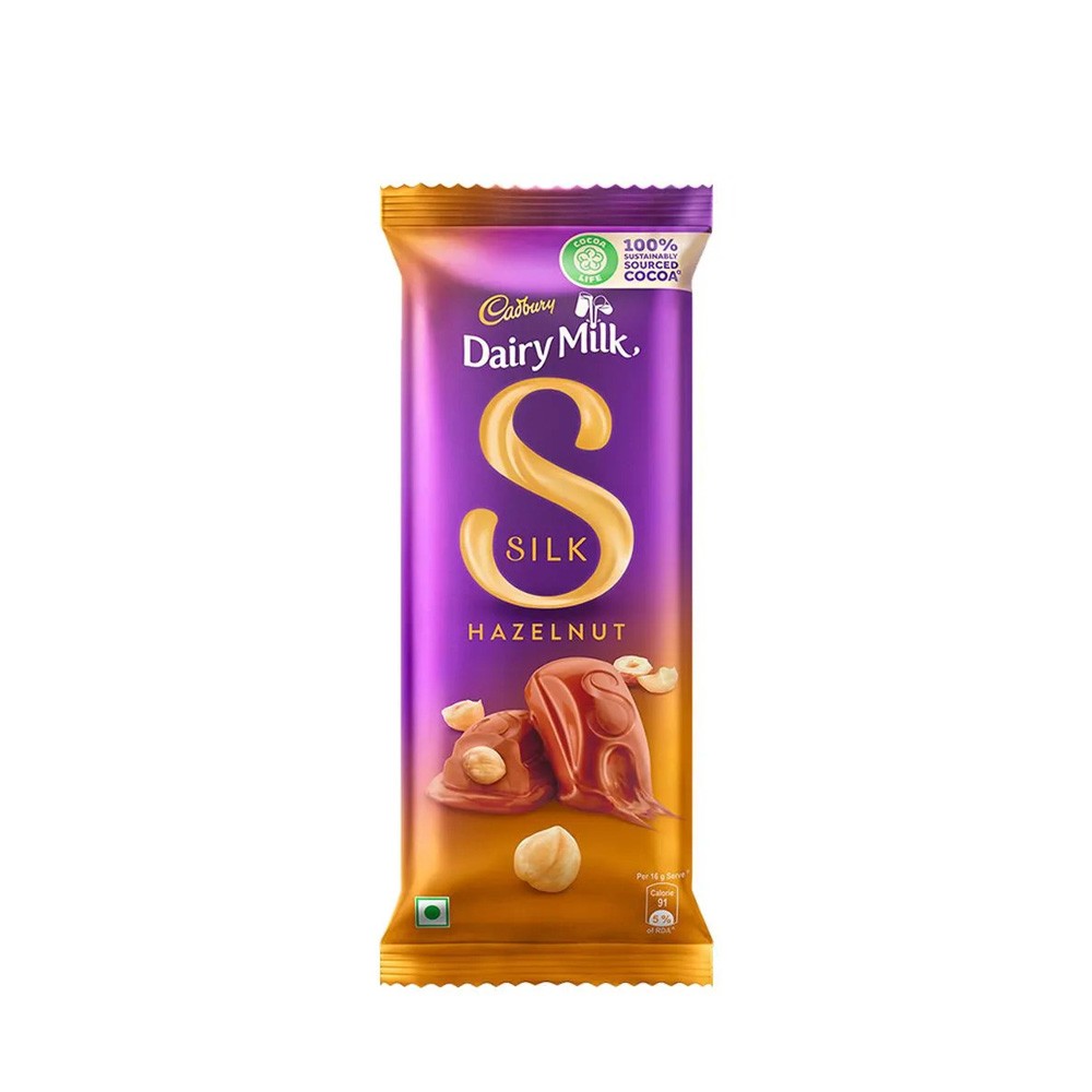 Cadbury Dairy Milk Silk Hazelnut Chocolate Bar – 58g